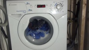 Candy Aquamatic Tempo AQUA1042D1 : cotton 60'c + sensitive care