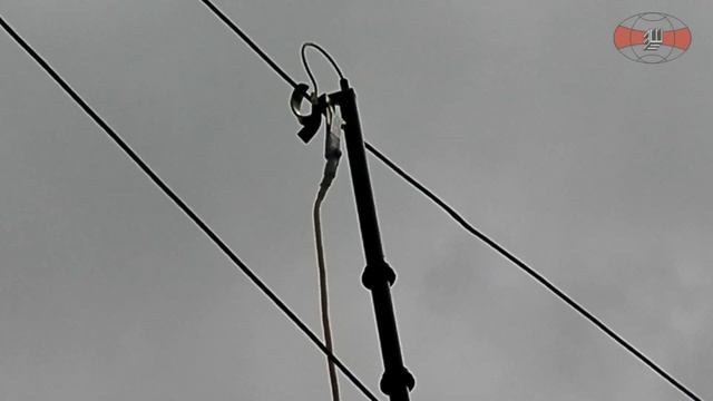 Этап 3 Установка закорачивающей части заземления ЗПЛТ 15 04 25 на ВЛ. Техношанс смотреть онлайн