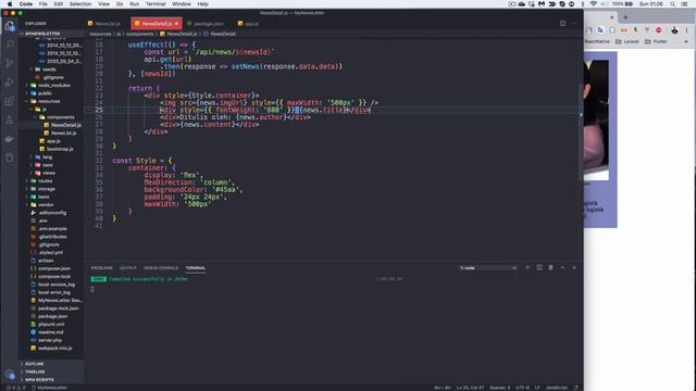 11. Mengenal React Router dan Laravel Tinker (Selesai) смотреть онлайн