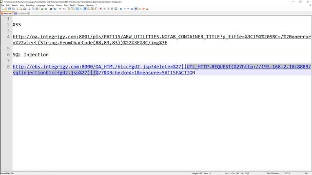 Oracle E-Business Suite Web Security Vulnerabilities Examined смотреть онлайн