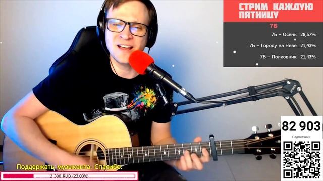 Золотое Кольцо – Широка река 🎸 кавер на гитаре и аккорды смотреть онлайн