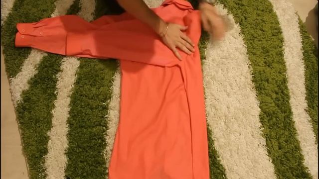 Как правильно сложить рубашку. смотреть онлайн