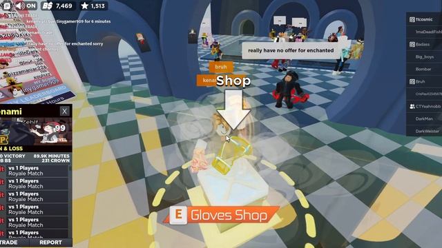 meeting Kenami in roblox boxing league смотреть онлайн