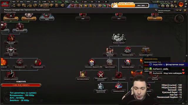 ПРИВЕСТИ К ВЛАСТИ ГЕББЕЛЬСА - HOI4: Kaiserredux смотреть онлайн