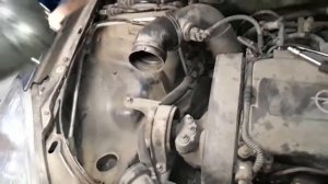 Опель Astra h.Zafira b замена прокладок теплообменника.Ч-1.