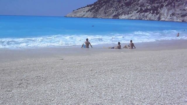 Greece Kefalonia Греция Кефалония пляж Миртос смотреть онлайн