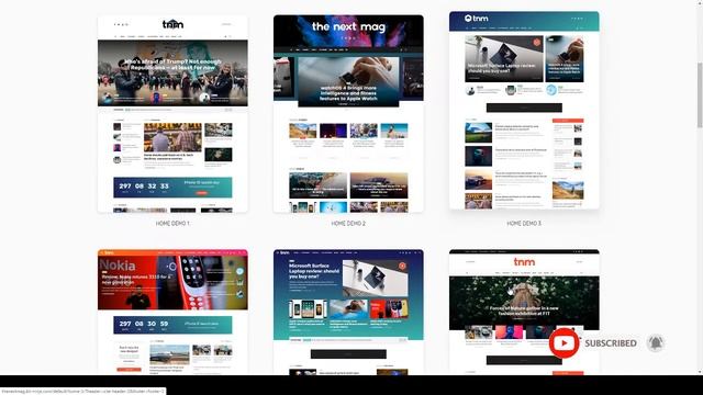 The Next Mag - Ultimate Magazine WordPress Theme смотреть онлайн