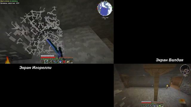 Minecraft 1.5.2 Technic Hell [Season 2][Split Screen] (Серия 76) "Уголь Срочно" смотреть онлайн