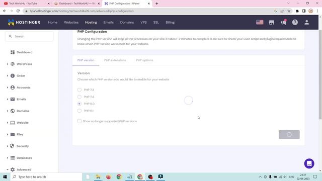 How to Change PHP Version of WordPress Website | WordPress PHP Version Update смотреть онлайн