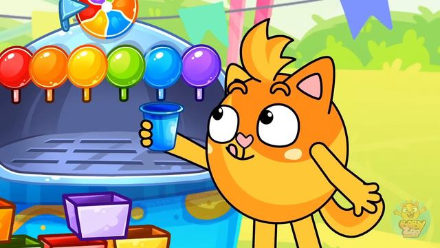 Canção da Cor Perdida | Canções Infantis Divertidas 😻🐨🐰🦁, por Baby Zoo смотреть онлайн