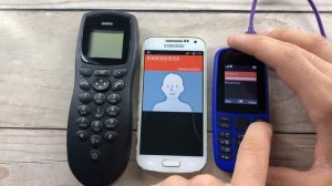 BMW Phone Vs Samsung Galaxy S4 Mini Vs Nokia 105 / Incoming Call Vs Outgoing Call