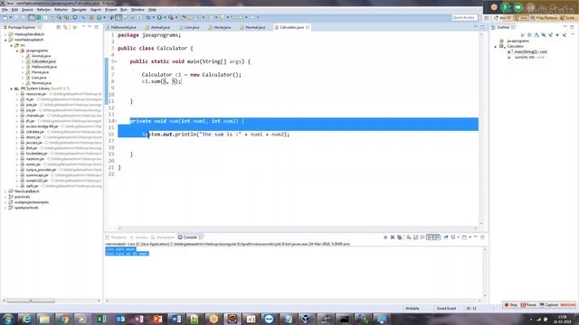 hadoop dev: part 15 introduction to java for hadoop introduction to methods смотреть онлайн