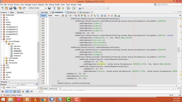 Car Rental System Project in Java Part 9 смотреть онлайн