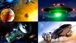 Космический и воздушный транспорт для детей .Развивающее видео про космос и ракеты для малышей.