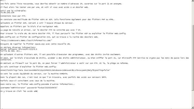 Tutorial.ASP.Web.Config.Vulnerable.part2.00.avi смотреть онлайн
