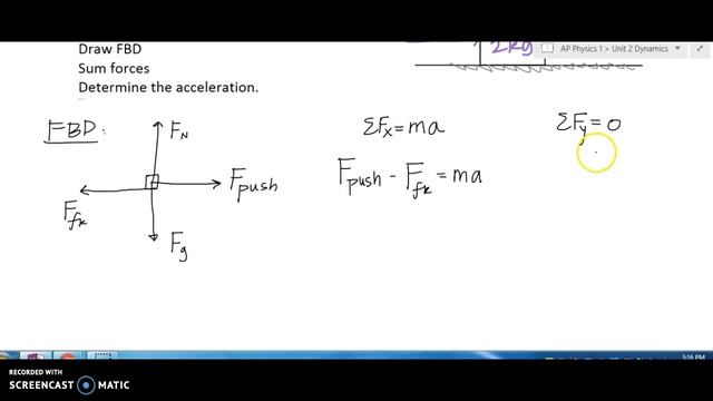 Using Newton's 2nd Law смотреть онлайн