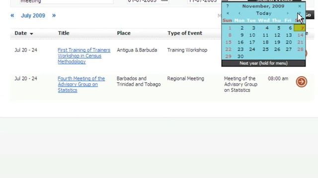 Lesson 4a Calendar of Events Frontend смотреть онлайн