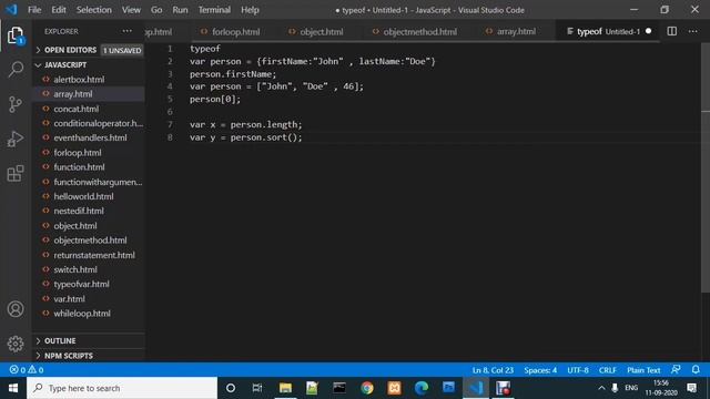 javaScript Arrays and Objects | Learn and Code смотреть онлайн
