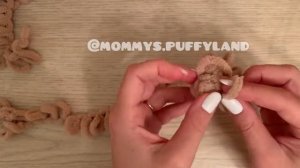 Микромишка из alize puffy fine. Часть 2. Ножки
