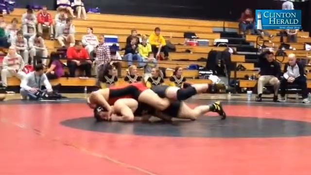 District champion Dillion Chase talks about making his last trip to the Class 3A wrestling state to смотреть онлайн