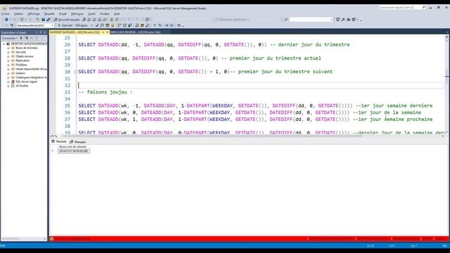 SQL pour les débutants: Connaissez vous les commandes DATEADD et DATEDIFF en TSQL.(exemple simple) смотреть онлайн