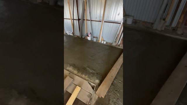 Бетонный пол в гараже своими руками