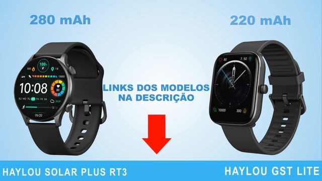 Comparativo Completo: Smartwatch Haylou Solar Plus RT3 Vs Haylou Gst Lite смотреть онлайн