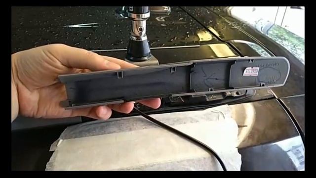 Установка  кронштейна для антенны на автомобиль Toyota Fortuner