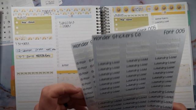 DAILY PLAN WITH ME | TWO YEAR YOUTUBE ANNIVERSARY | FEAT. ORANGE UMBRELLA CO "SUNFLOWERS/KIT 141" смотреть онлайн