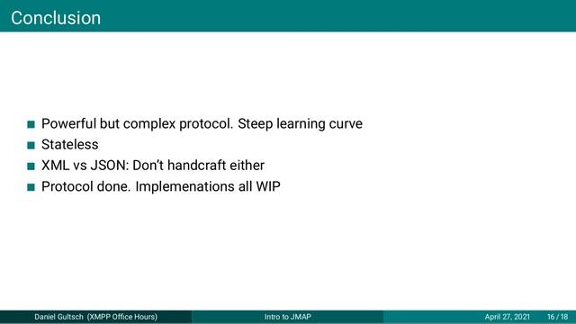 Intro to JMAP смотреть онлайн