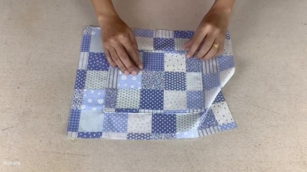 how to sew a travel bags tutorial, sewing diy a denim travel bags patterns, denim wandee projects.