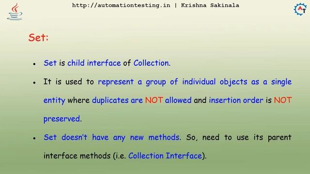 Set Interface in Java | Java Collections | Collection Framwork | Java Tutorial For Beginners смотреть онлайн
