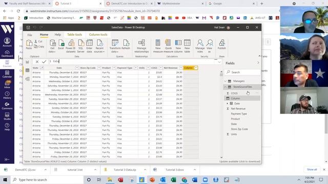 PowerBI with table stacking смотреть онлайн