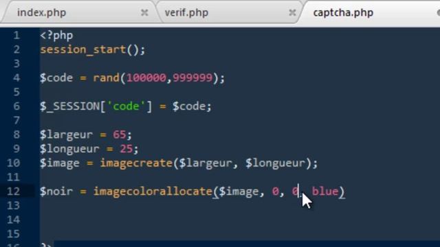 SYSTEME DE CAPTCHA EN PHP смотреть онлайн