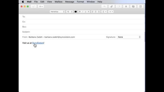 Create Web Hyperlink - Mac OS смотреть онлайн