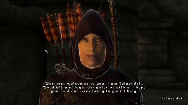 OBLIVION Dark Brotherhood (Ep 1) Visiting Ol' Rufio смотреть онлайн