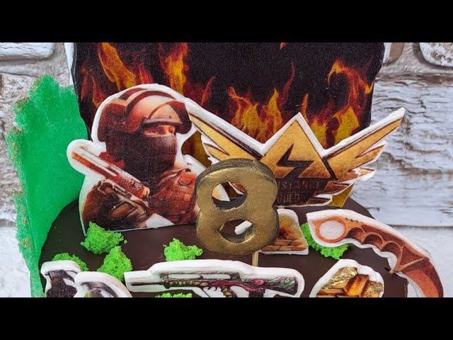 Торт по мотивам игры