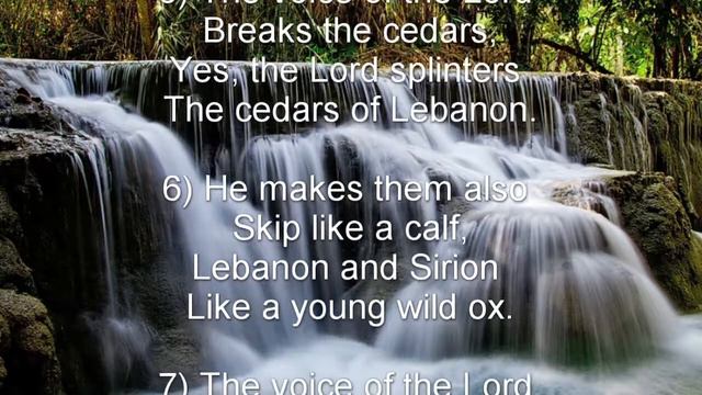 Psalm 29 (NKJV) - Praise to God in His Holiness and Majesty смотреть онлайн