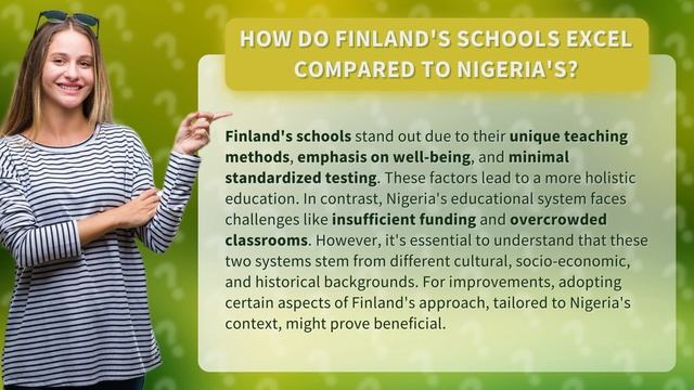 How Do Finland's Schools Excel Compared to Nigeria's? смотреть онлайн