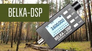 Belka-DSP и большая антенна. Работа приёмника с полноразмерными антеннами и сравнение с трансивером.