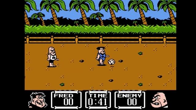 The Flintstones NES (Флинстоуны) - видео прохождение