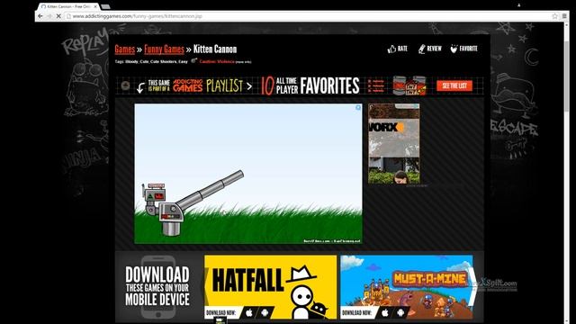 Lets Play Kitten Cannon (free online game) смотреть онлайн