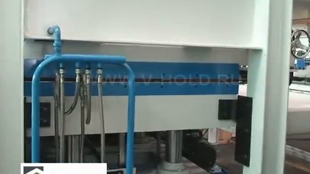Горячий пресс для изготовления щита TACT смотреть онлайн
