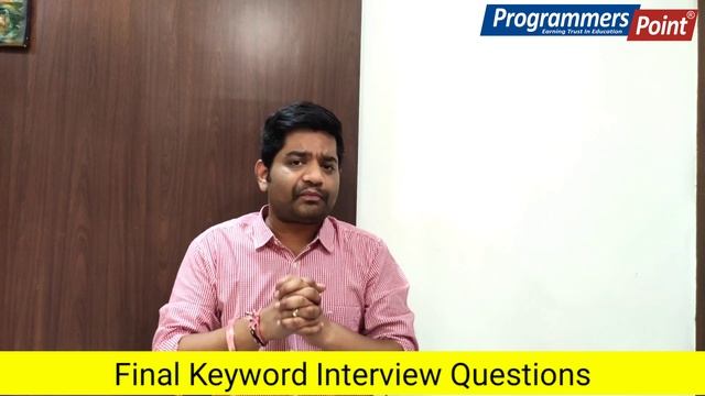 Final keyword in Java Interview questions and answers, Java Programming Tutorial for beginners смотреть онлайн