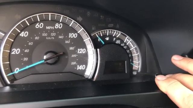 2014 Toyota Camry Maintenance Required Light Reset