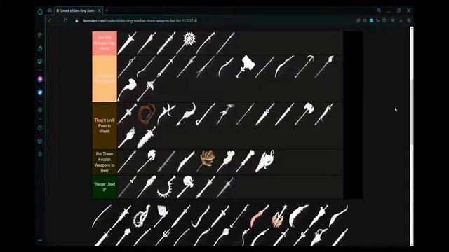 Elden Ring All Special Weapons Tier List (PVP/PVE) смотреть онлайн