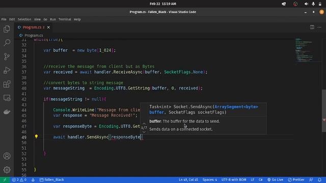 Client Server Architecture in C#: Sending And Receiving Data Over Socket Connection смотреть онлайн