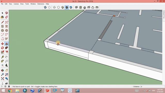 SketchUp Tutorial in Urdu l How to create base in Sketch Up l Lecture # 7 l Create Base смотреть онлайн