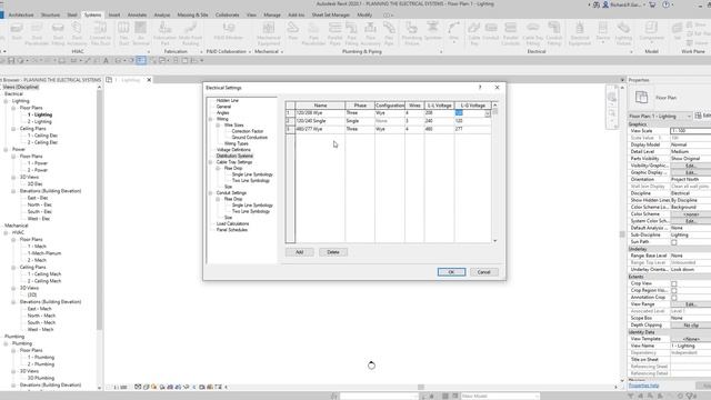 REVIT MEP 2020 - STEP BY STEP TUTORIAL 22 - HOW TO PLAN YOUR ELECTRICAL SYSTEMS смотреть онлайн