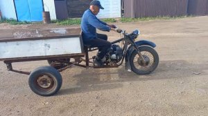 Трицикл своими руками с двигателем лифан. Первая обкатка